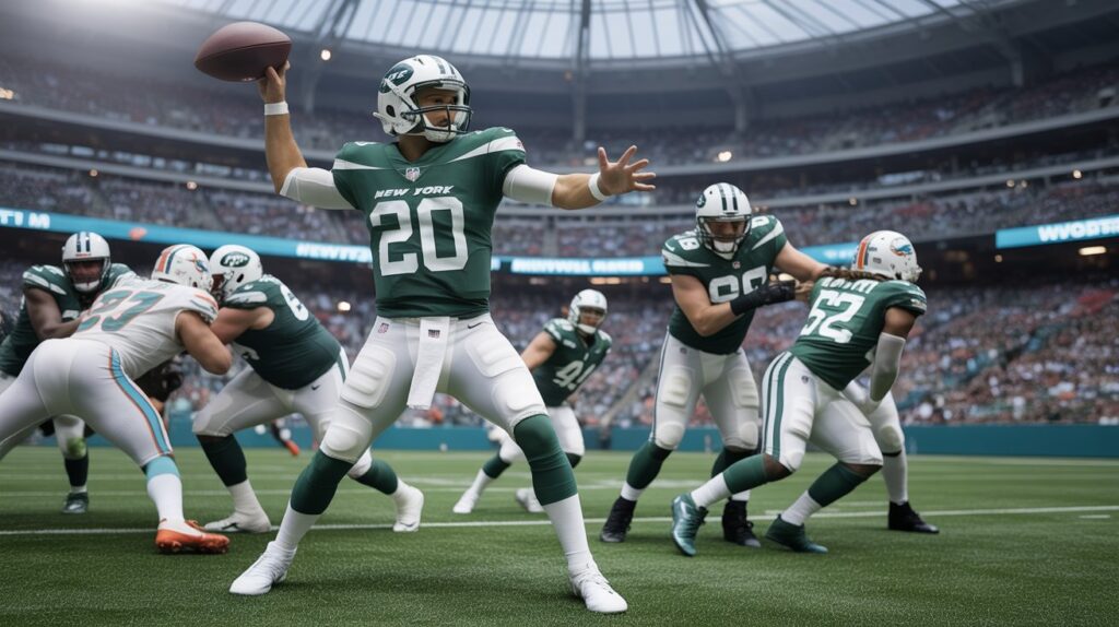 new york jets vs miami dolphins match player stats