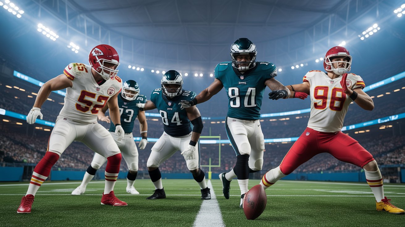 kansas city chiefs vs philadelphia eagles match player stats