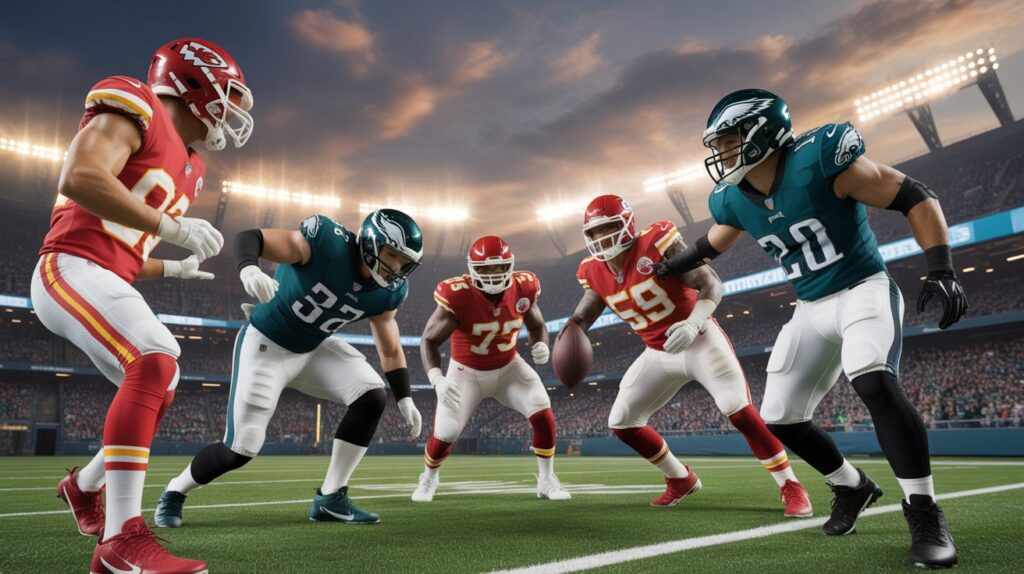 kansas city chiefs vs philadelphia eagles match player stats