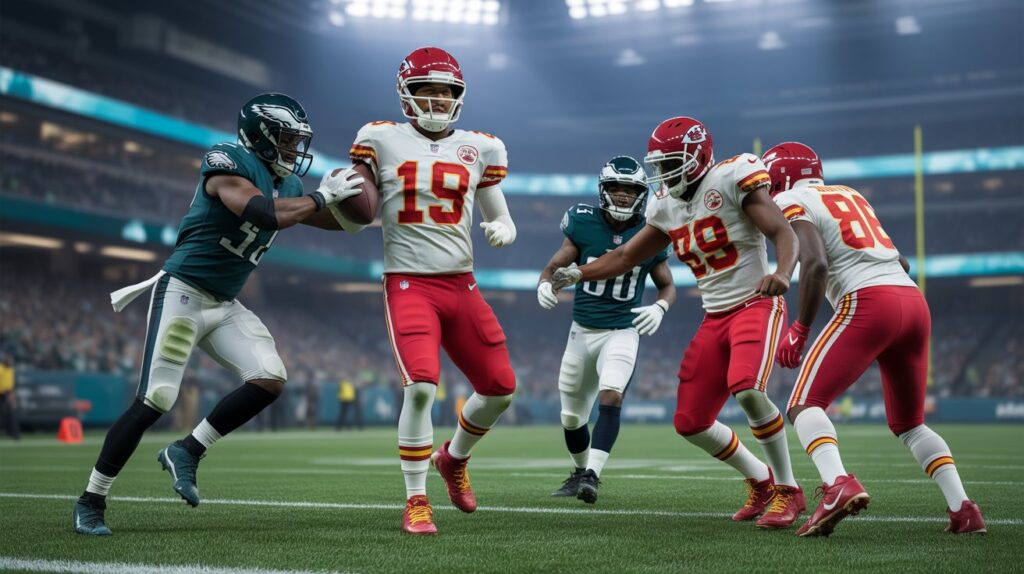 kansas city chiefs vs philadelphia eagles match player stats