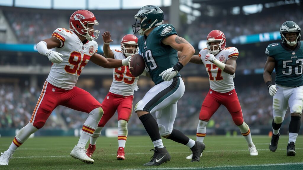 kansas city chiefs vs philadelphia eagles match player stats