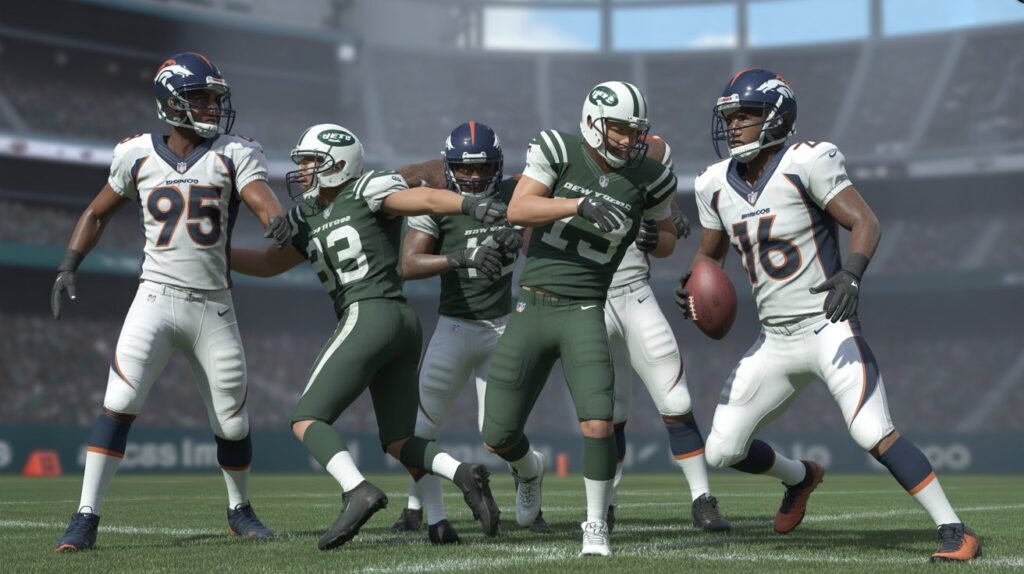 denver broncos vs new york jets match player stats