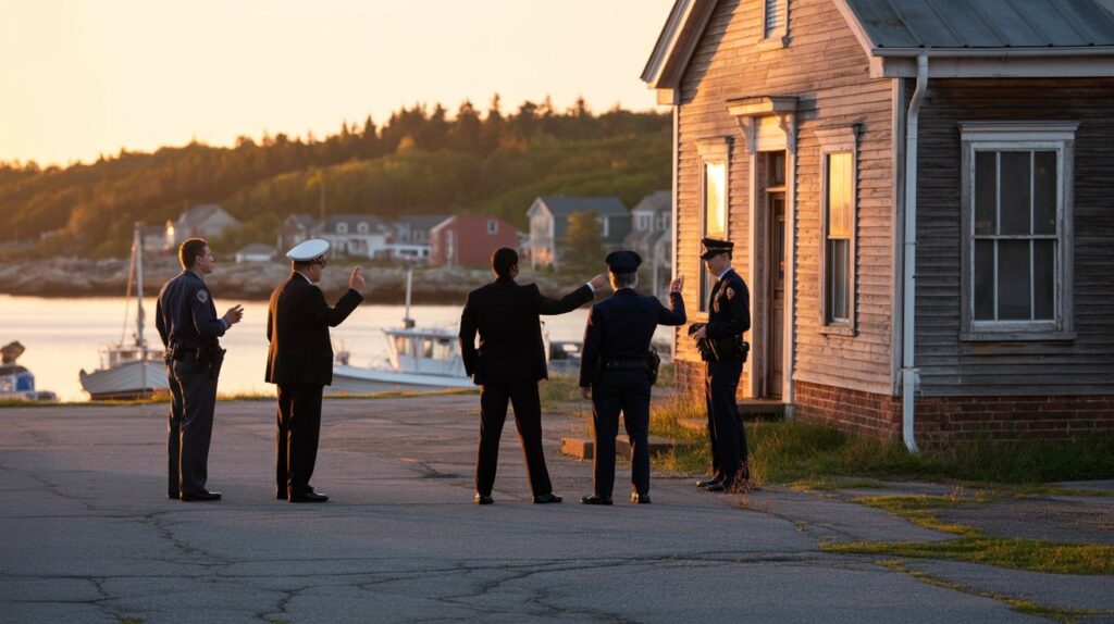 maine police officer arrested by ice