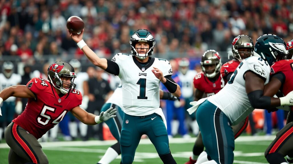 philadelphia eagles vs tampa bay buccaneers match player stats