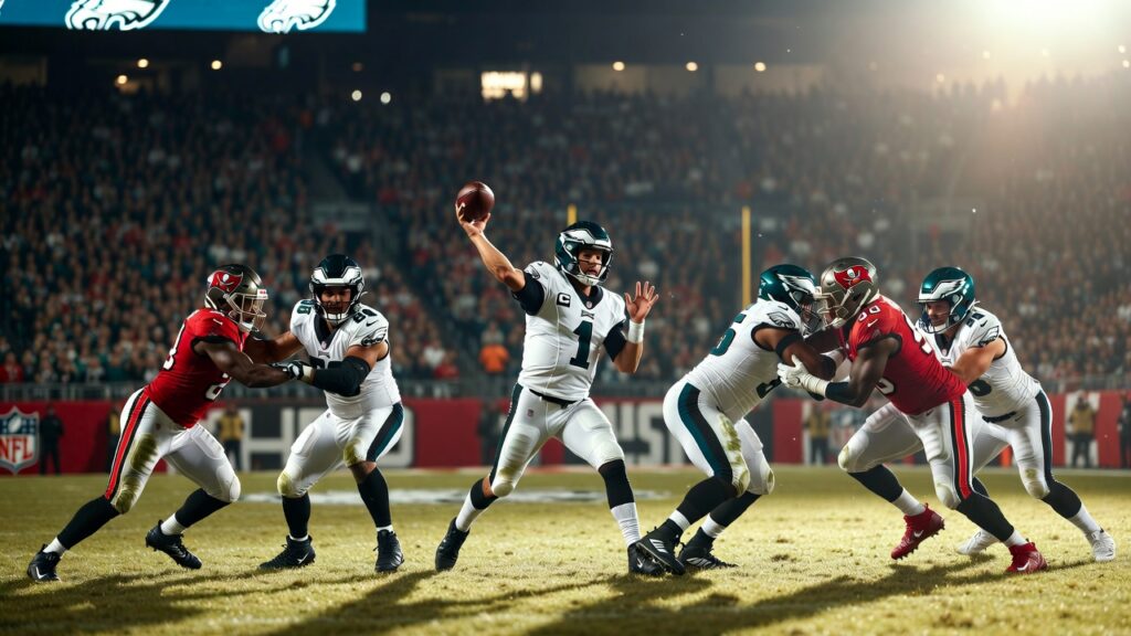 philadelphia eagles vs tampa bay buccaneers match player stats