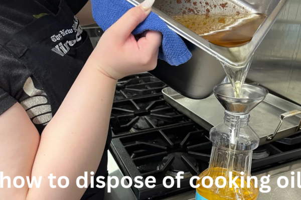 how to dispose of cooking oil