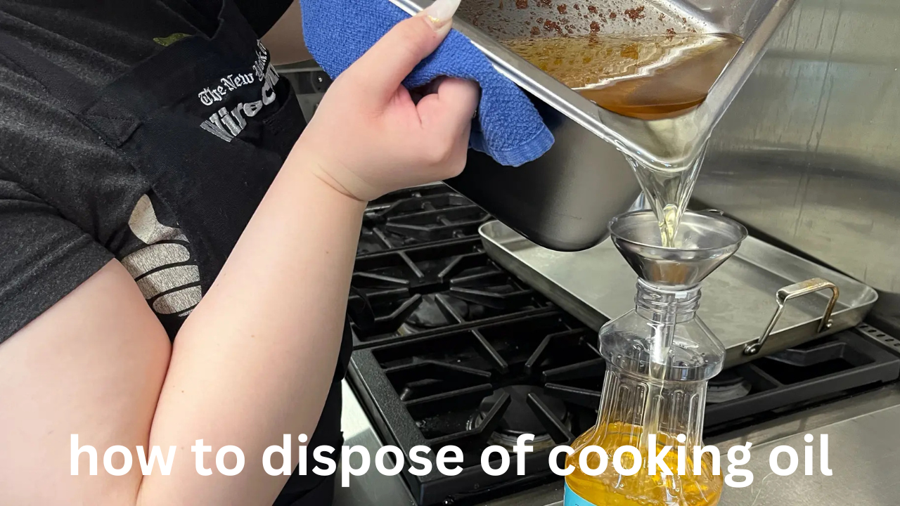 how to dispose of cooking oil